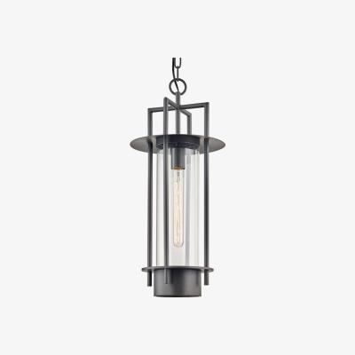 Olivia's Hudson Valley Lighting Carroll Park Hand-Worked Iron 1lt Hanger