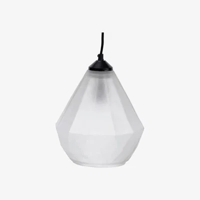 Olivia's Libra Platonic Frosted Glass Pendant