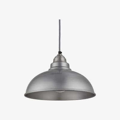 Olivia's Industville Old Factory Pendant - 12 Inch - Light Pewter
