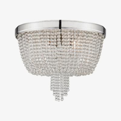 Olivia's Hudson Valley Lighting Royalton Brass 4 Light Flush Mount