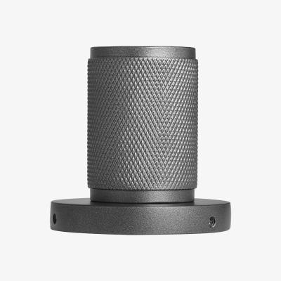 Olivia's Industville Knurled Edison Spotlight Light in Pewter