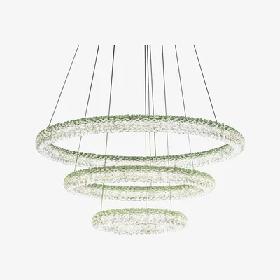 Olivia's Gallery Direct Neve 3 Ring Pendant Light