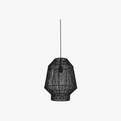 Olivia's Light & Living Vitora Pendant Matt Black / Large