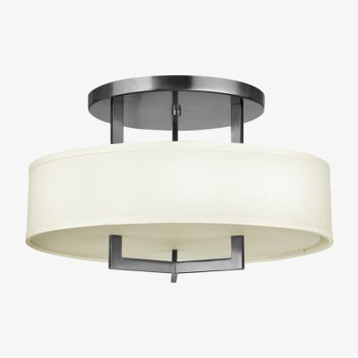 Olivia's Elstead Hampton 3 Light Ceiling Light Antique Nickel