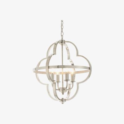 Olivia's Olivia's Victoria 4 Arm Nickel Pendant Light
