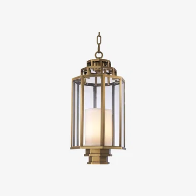 Olivia's Eichholtz Monticello Lantern 24 cm in Antique Brass