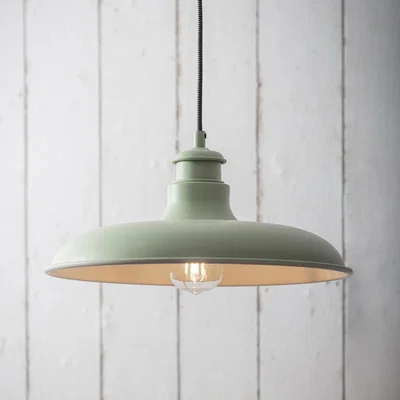 Olivia's Garden Trading Toulon Pendant Light in Sage