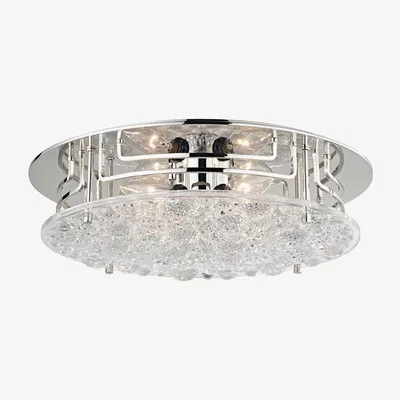 Olivia's Hudson Valley Lighting Holland Steel 4 Light Flush Mount