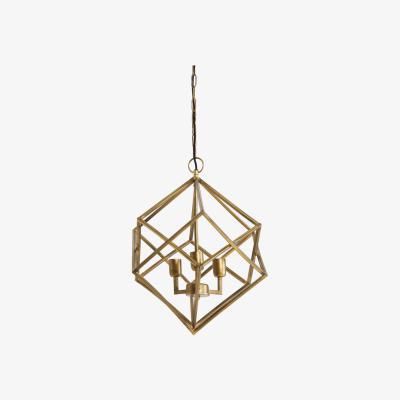Olivia's Light & Living Drizella 3 Lamp Pendant Gold