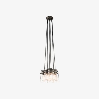 Olivia's Elstead Brinley 6 Light Pendant Olde Bronze