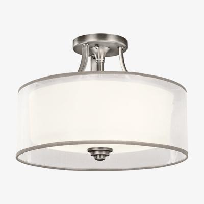 Olivia's Elstead Lacey 3 Light Ceiling Light Antique Pewter