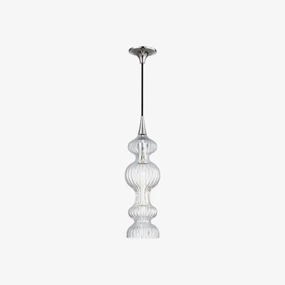 Olivia's Hudson Valley Lighting Pomfret Steel 1 Light Pendant With Clear Glass (1600-PN-CL-CE)