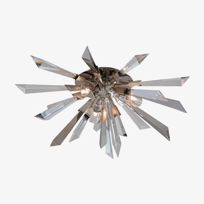 Olivia's Hudson Valley Lighting Inertia Hand-Worked Iron 3lt Flush