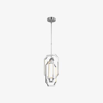 Olivia's Elstead Feiss Audrie 6 Light Pendant Polished Nickel