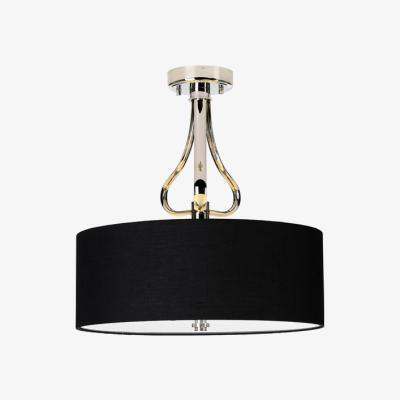 Olivia's Elstead Falmouth 3 Light Ceiling Light Polished Chrome
