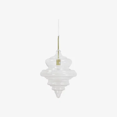 Olivia's Light & Living Rivne Pendant Glass Clear