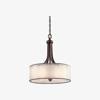 Olivia's Elstead Lacey 4 Light Pendant Mission Bronze