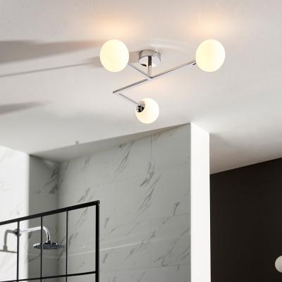 Olivia's Olivia's Brooklyn Bathroom 3 Ceiling Light in Chrome