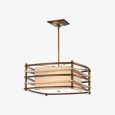 Olivia's Elstead Moxie 2 Light Pendant Cambridge Bronze