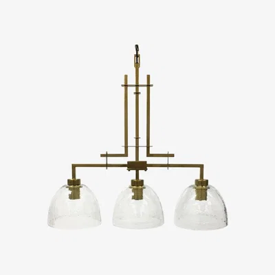 Olivia's Libra Congleton Triple Glass and Pendant Metallic Champagne