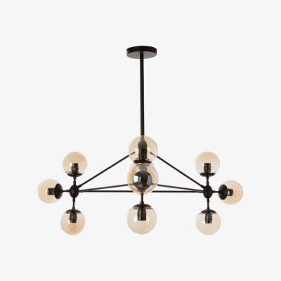 Olivia's Olivia's Aria Pendant Light Black / 12 Bulb