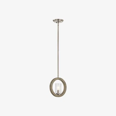 Olivia's Quintessentiale Grand Bank Distressed Antique Grey Pendant