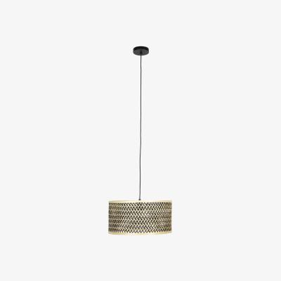 Olivia's Olivia's Nordic Living Collection Ishmael Pendant Light in Bamboo / Small
