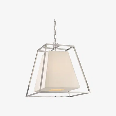 Olivia's Hudson Valley Lighting Kyle Polished Nickel 4 Light Pendant