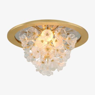 Olivia's Hudson Valley Lighting Jasmine Hand-Crafted Iron 1lt Flush Mount
