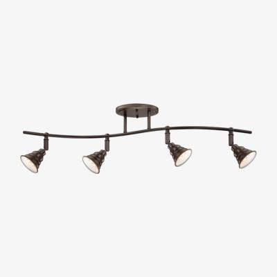 Olivia's Elstead Eastvale 4 Light Ceiling Light Palladian Bronze