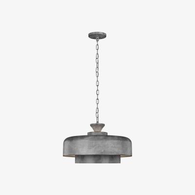 Olivia's Elstead Haymarket Pendant Weathered Galvanized