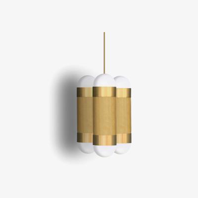 Olivia's Arcform Lighting - Loom Pendant Light Cluster in Brushed Brass