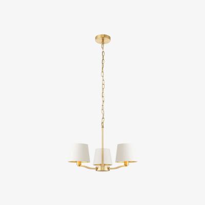 Olivia's Gallery Direct Harvey 3 Pendant Light Brushed Gold