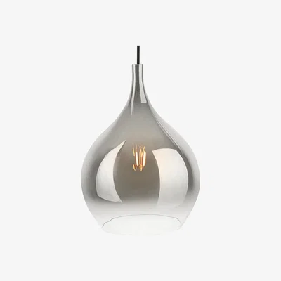 Olivia's Present Time Drup Pendant Large Chrome | Outlet / Large