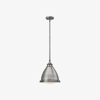 Olivia's Elstead Amelia 1 Light Pendant Polished Antique Nickel