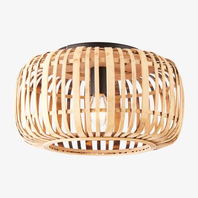 Olivia's Gallery Interiors Martha Ceiling Light in Light Natural Bamboo