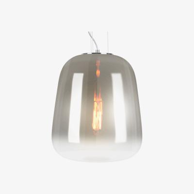 Olivia's Present Time Cone Pendant Lamp Smokey Grey