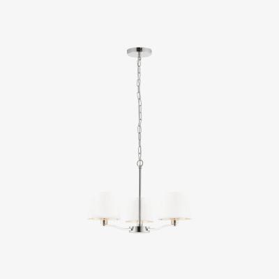 Olivia's Gallery Direct Harvey 3 Pendant Light Bright Nickel