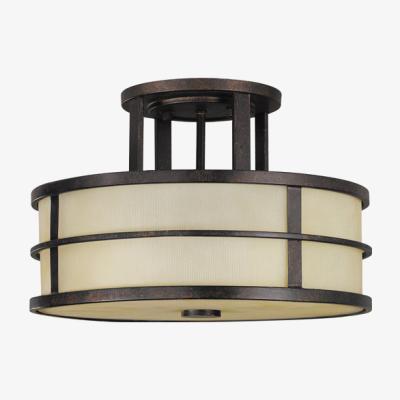 Olivia's Elstead Fusion 3 Light Ceiling Light Grecian Bronze