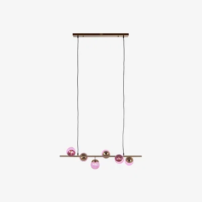 Olivia's Richmond Bente Hanging Lamp in Pink