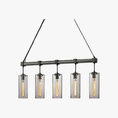 Olivia's Hudson Valley Lighting Union Square Hand-Worked Iron 5lt Linear