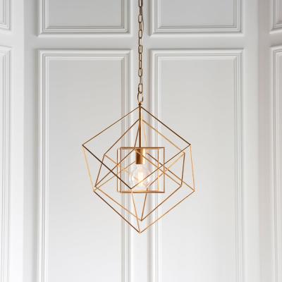 Olivia's Olivia's Tiffany Small Pendant Light in Gold