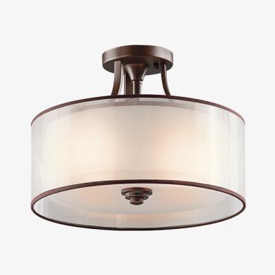 Olivia's Elstead Lacey 3 Ceiling Light Light Mission Bronze