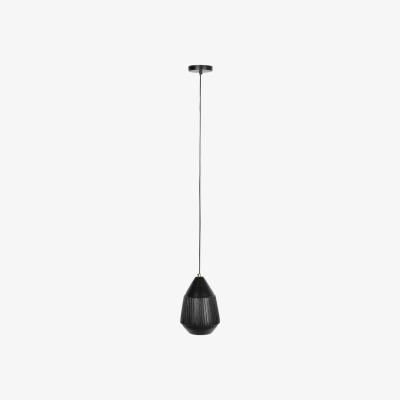 Olivia's Olivia's Nordic Living Collection Ayla Pendant Light in Black / Wide