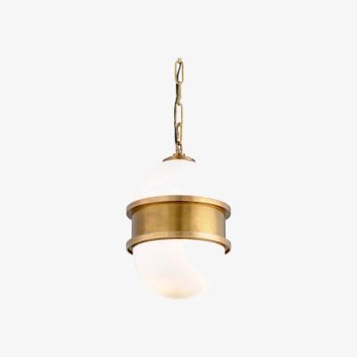Olivia's Hudson Valley Lighting Broomley Solid Brass 1lt Pendant