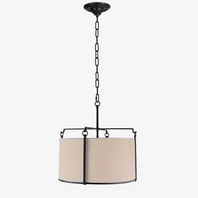 Olivia's Andrew Martin Aspen Pendant Light Black Rust