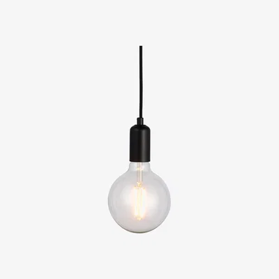 Olivia's Gallery Interiors Studio Pendant Light in Matt Black