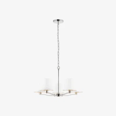 Olivia's Gallery Direct Harvey 5 Pendant Light Bright Nickel