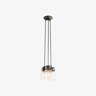 Olivia's Elstead Brinley 3 Light Pendant Olde Bronze