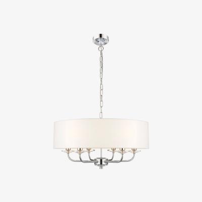 Olivia's Gallery Direct Nixon 6 Pendant Light Bright Nickel